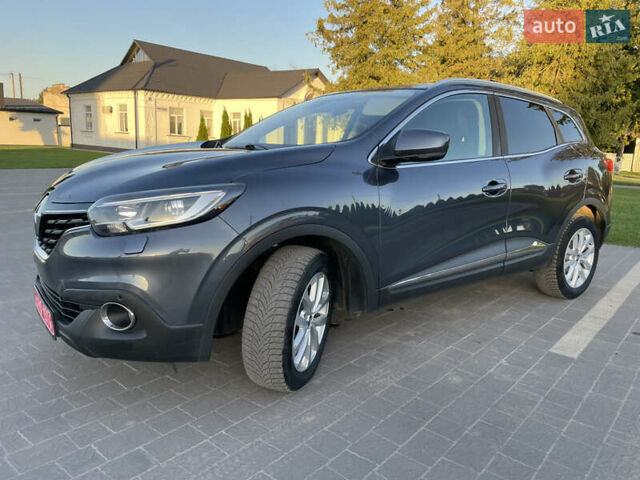 Серый Рено Kadjar, объемом двигателя 1.5 л и пробегом 195 тыс. км за 15700 $, фото 6 на Automoto.ua