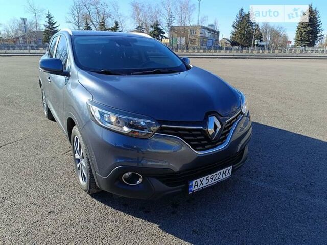 Серый Рено Kadjar, объемом двигателя 1.46 л и пробегом 192 тыс. км за 18000 $, фото 8 на Automoto.ua