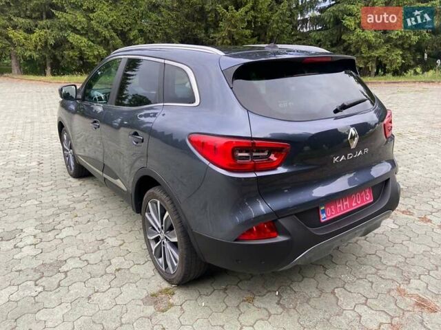 Серый Рено Kadjar, объемом двигателя 1.5 л и пробегом 77 тыс. км за 15500 $, фото 30 на Automoto.ua