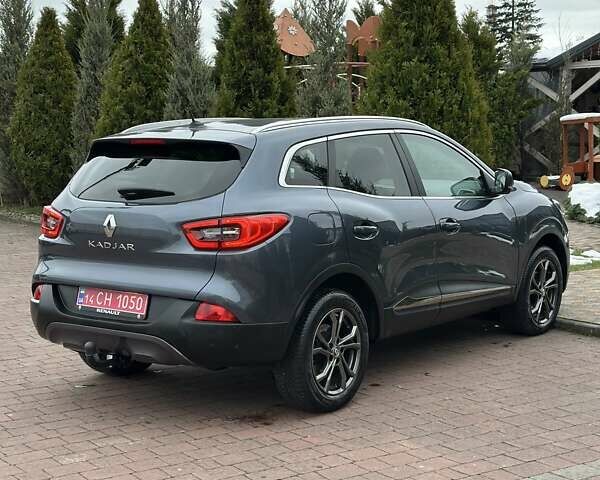 Серый Рено Kadjar, объемом двигателя 1.46 л и пробегом 152 тыс. км за 16999 $, фото 30 на Automoto.ua