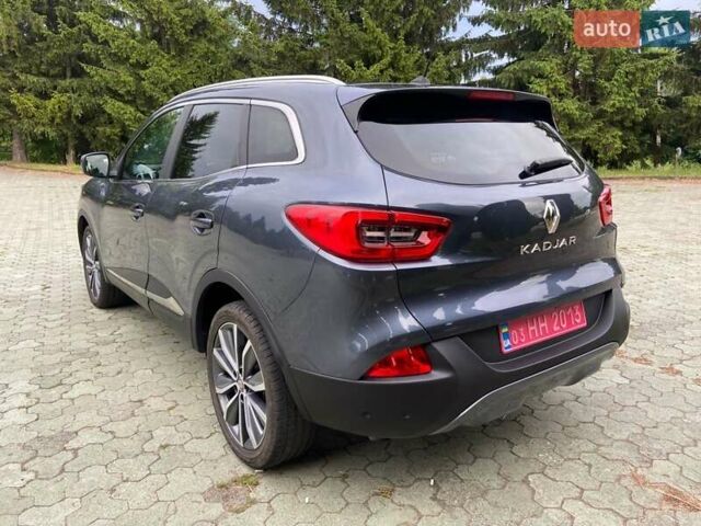 Серый Рено Kadjar, объемом двигателя 1.5 л и пробегом 77 тыс. км за 15500 $, фото 25 на Automoto.ua