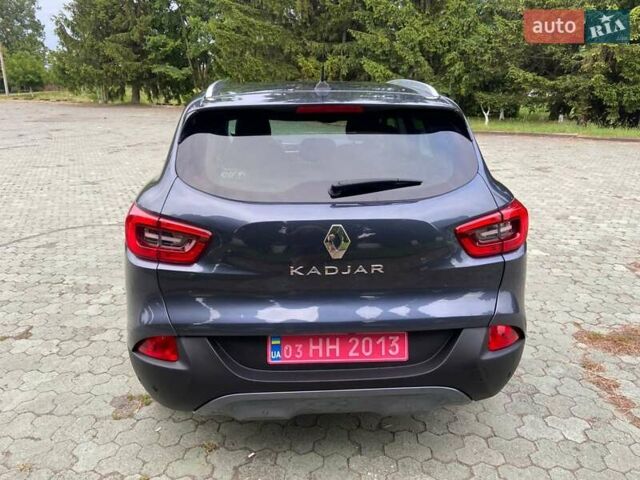 Серый Рено Kadjar, объемом двигателя 1.5 л и пробегом 77 тыс. км за 15500 $, фото 23 на Automoto.ua