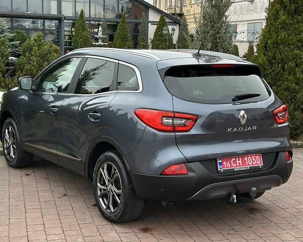 Серый Рено Kadjar, объемом двигателя 1.46 л и пробегом 152 тыс. км за 16999 $, фото 36 на Automoto.ua