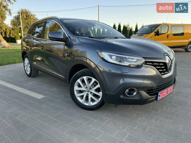 Серый Рено Kadjar, объемом двигателя 1.5 л и пробегом 195 тыс. км за 15700 $, фото 13 на Automoto.ua