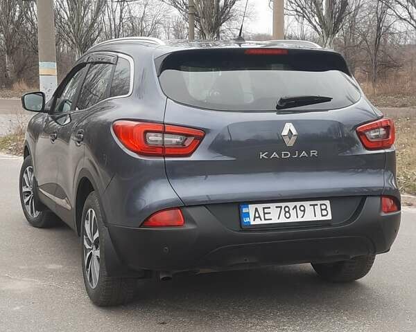 Серый Рено Kadjar, объемом двигателя 1.46 л и пробегом 156 тыс. км за 17500 $, фото 11 на Automoto.ua