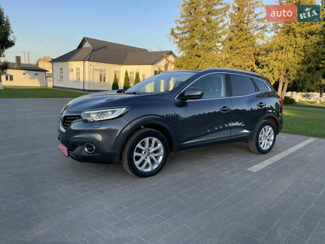 Серый Рено Kadjar, объемом двигателя 1.5 л и пробегом 195 тыс. км за 15700 $, фото 3 на Automoto.ua