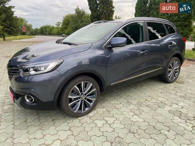 Серый Рено Kadjar, объемом двигателя 1.5 л и пробегом 77 тыс. км за 15500 $, фото 4 на Automoto.ua