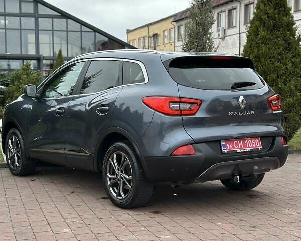 Серый Рено Kadjar, объемом двигателя 1.46 л и пробегом 152 тыс. км за 16999 $, фото 37 на Automoto.ua