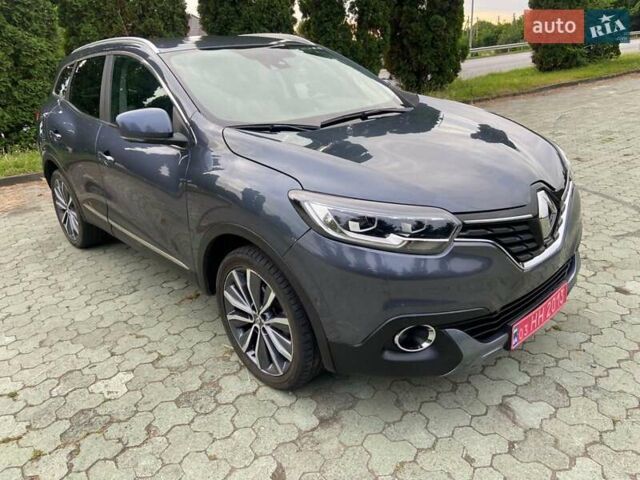 Серый Рено Kadjar, объемом двигателя 1.5 л и пробегом 77 тыс. км за 15500 $, фото 14 на Automoto.ua