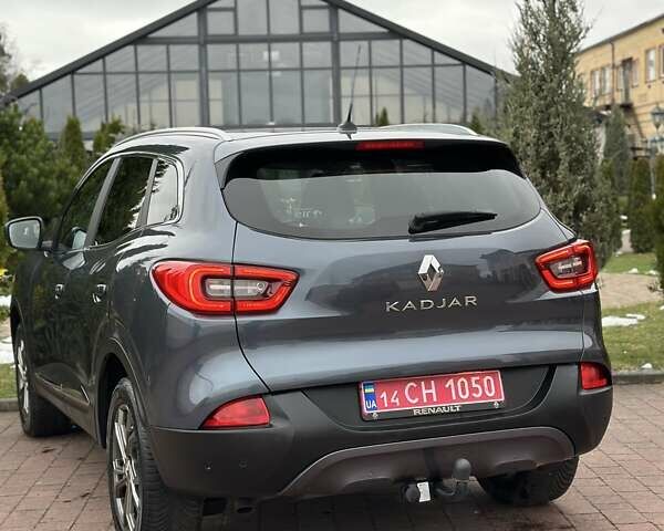 Серый Рено Kadjar, объемом двигателя 1.46 л и пробегом 152 тыс. км за 16999 $, фото 26 на Automoto.ua