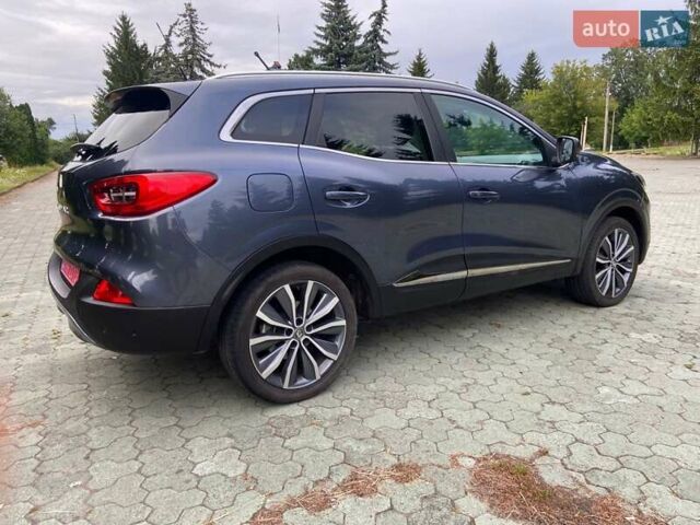 Серый Рено Kadjar, объемом двигателя 1.5 л и пробегом 77 тыс. км за 15500 $, фото 18 на Automoto.ua