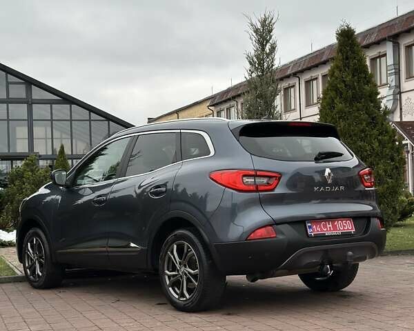 Серый Рено Kadjar, объемом двигателя 1.46 л и пробегом 152 тыс. км за 16999 $, фото 38 на Automoto.ua