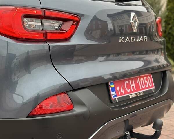 Серый Рено Kadjar, объемом двигателя 1.46 л и пробегом 152 тыс. км за 16999 $, фото 34 на Automoto.ua
