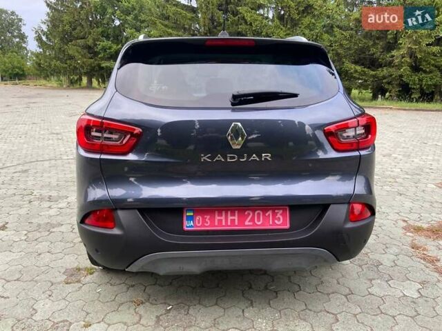 Серый Рено Kadjar, объемом двигателя 1.5 л и пробегом 77 тыс. км за 15500 $, фото 33 на Automoto.ua
