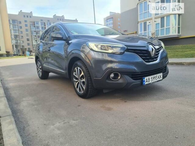 Сірий Рено Kadjar, об'ємом двигуна 1.46 л та пробігом 214 тис. км за 17450 $, фото 19 на Automoto.ua