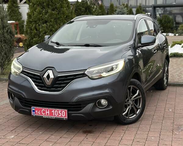 Серый Рено Kadjar, объемом двигателя 1.46 л и пробегом 152 тыс. км за 16999 $, фото 15 на Automoto.ua
