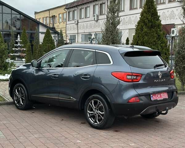 Серый Рено Kadjar, объемом двигателя 1.46 л и пробегом 152 тыс. км за 16999 $, фото 35 на Automoto.ua