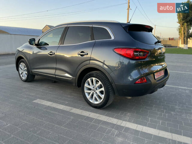 Серый Рено Kadjar, объемом двигателя 1.5 л и пробегом 195 тыс. км за 15700 $, фото 5 на Automoto.ua