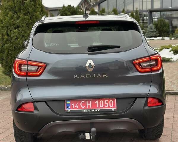 Серый Рено Kadjar, объемом двигателя 1.46 л и пробегом 152 тыс. км за 16999 $, фото 27 на Automoto.ua