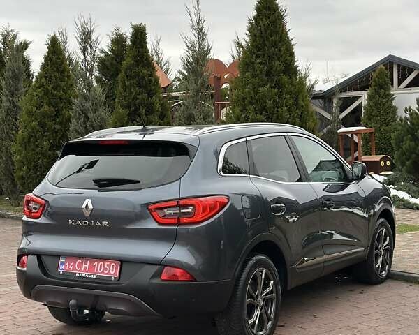 Серый Рено Kadjar, объемом двигателя 1.46 л и пробегом 152 тыс. км за 16999 $, фото 29 на Automoto.ua