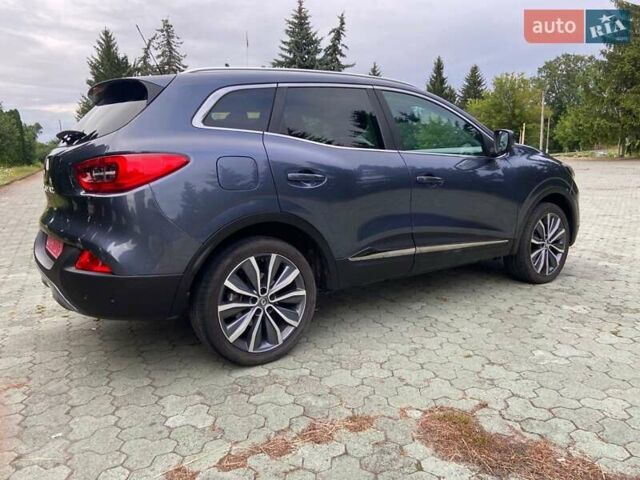 Серый Рено Kadjar, объемом двигателя 1.5 л и пробегом 77 тыс. км за 15500 $, фото 16 на Automoto.ua