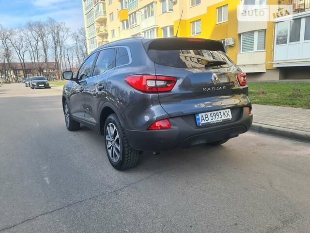 Серый Рено Kadjar, объемом двигателя 1.46 л и пробегом 214 тыс. км за 17450 $, фото 11 на Automoto.ua