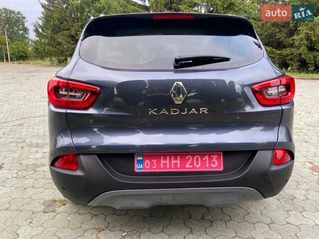 Серый Рено Kadjar, объемом двигателя 1.5 л и пробегом 77 тыс. км за 15500 $, фото 21 на Automoto.ua