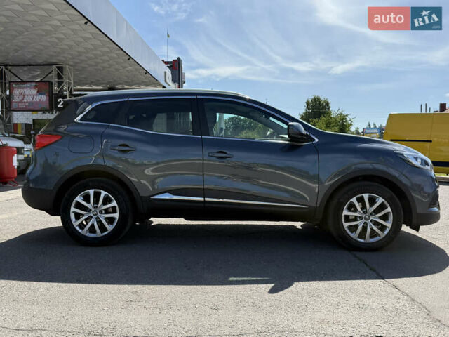 Серый Рено Kadjar, объемом двигателя 1.5 л и пробегом 184 тыс. км за 19100 $, фото 5 на Automoto.ua