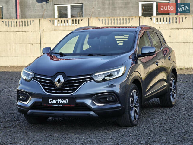 Серый Рено Kadjar, объемом двигателя 1.5 л и пробегом 153 тыс. км за 20999 $, фото 3 на Automoto.ua