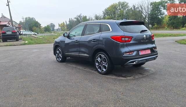 Серый Рено Kadjar, объемом двигателя 1.5 л и пробегом 139 тыс. км за 18950 $, фото 55 на Automoto.ua