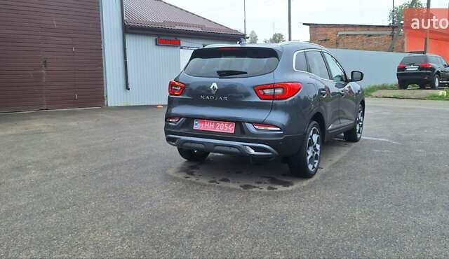 Серый Рено Kadjar, объемом двигателя 1.5 л и пробегом 139 тыс. км за 18950 $, фото 52 на Automoto.ua
