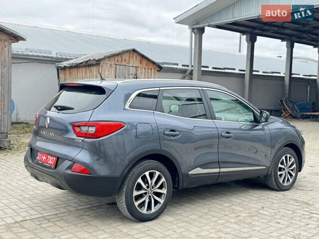 Синий Рено Kadjar, объемом двигателя 1.5 л и пробегом 215 тыс. км за 13950 $, фото 12 на Automoto.ua