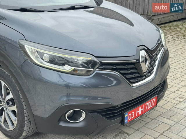 Синий Рено Kadjar, объемом двигателя 1.5 л и пробегом 215 тыс. км за 13950 $, фото 17 на Automoto.ua