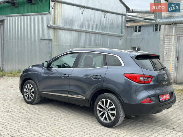 Синий Рено Kadjar, объемом двигателя 1.5 л и пробегом 215 тыс. км за 13750 $, фото 7 на Automoto.ua