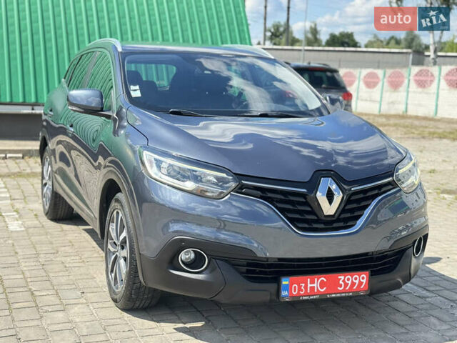 Синій Рено Kadjar, об'ємом двигуна 1.5 л та пробігом 215 тис. км за 13950 $, фото 16 на Automoto.ua