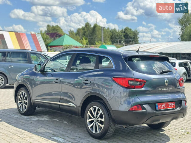 Синій Рено Kadjar, об'ємом двигуна 1.5 л та пробігом 215 тис. км за 13950 $, фото 10 на Automoto.ua