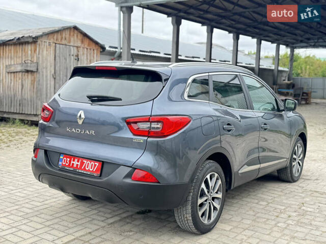 Синий Рено Kadjar, объемом двигателя 1.5 л и пробегом 215 тыс. км за 13750 $, фото 11 на Automoto.ua