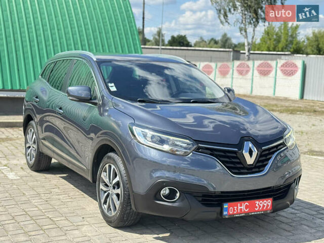 Синій Рено Kadjar, об'ємом двигуна 1.5 л та пробігом 215 тис. км за 13950 $, фото 15 на Automoto.ua