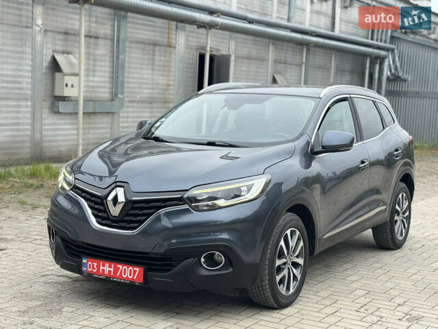 Синий Рено Kadjar, объемом двигателя 1.5 л и пробегом 215 тыс. км за 13950 $, фото 3 на Automoto.ua