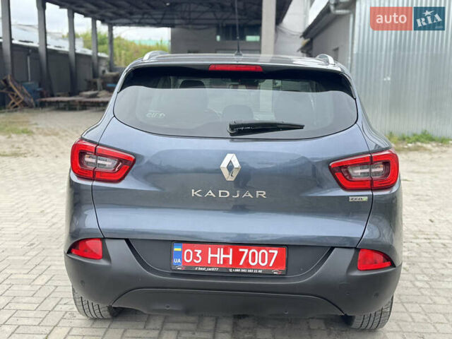 Синий Рено Kadjar, объемом двигателя 1.5 л и пробегом 215 тыс. км за 13750 $, фото 10 на Automoto.ua