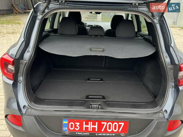 Синий Рено Kadjar, объемом двигателя 1.5 л и пробегом 215 тыс. км за 13750 $, фото 44 на Automoto.ua