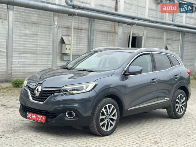 Синий Рено Kadjar, объемом двигателя 1.5 л и пробегом 215 тыс. км за 13750 $, фото 4 на Automoto.ua