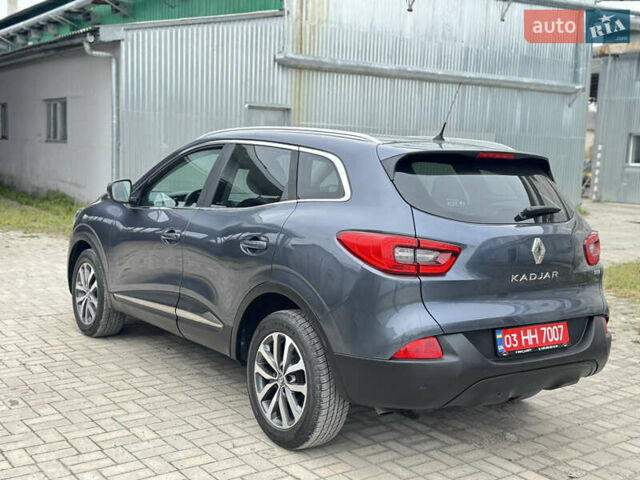 Синий Рено Kadjar, объемом двигателя 1.5 л и пробегом 215 тыс. км за 13750 $, фото 8 на Automoto.ua