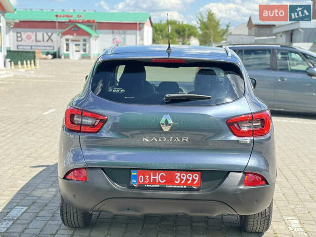 Синій Рено Kadjar, об'ємом двигуна 1.5 л та пробігом 215 тис. км за 13950 $, фото 11 на Automoto.ua