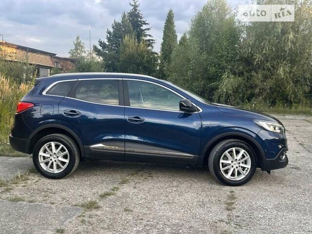 Синий Рено Kadjar, объемом двигателя 1.6 л и пробегом 107 тыс. км за 17750 $, фото 8 на Automoto.ua