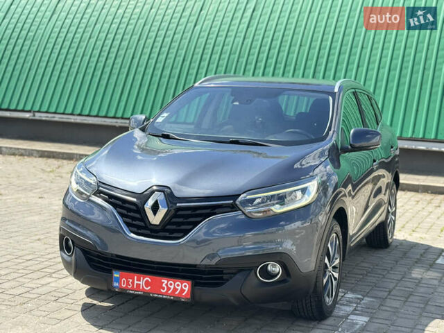 Синій Рено Kadjar, об'ємом двигуна 1.5 л та пробігом 215 тис. км за 13950 $, фото 2 на Automoto.ua