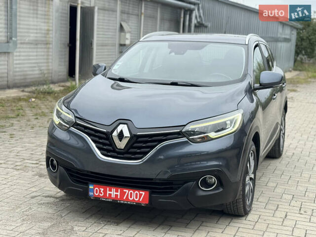 Синий Рено Kadjar, объемом двигателя 1.5 л и пробегом 215 тыс. км за 13750 $, фото 2 на Automoto.ua