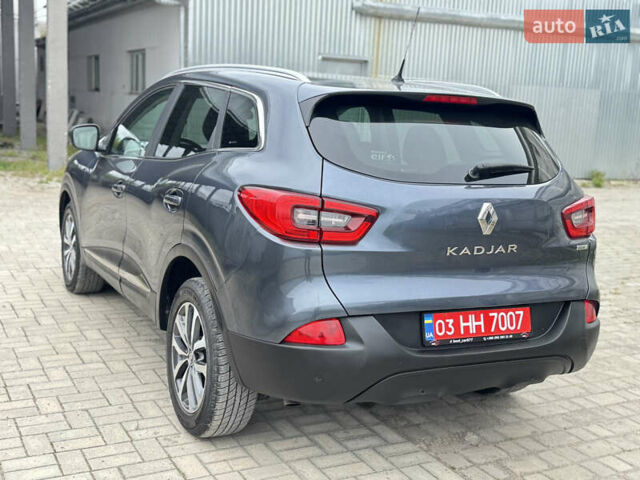 Синий Рено Kadjar, объемом двигателя 1.5 л и пробегом 215 тыс. км за 13750 $, фото 9 на Automoto.ua