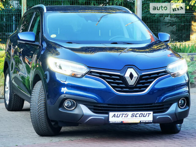 Синий Рено Kadjar, объемом двигателя 1.5 л и пробегом 140 тыс. км за 16900 $, фото 3 на Automoto.ua