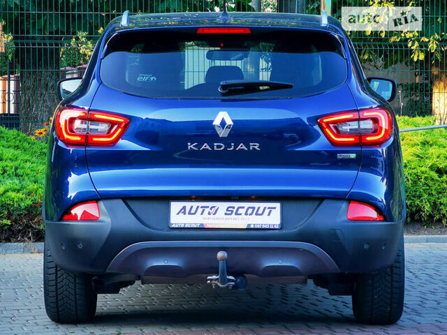 Синий Рено Kadjar, объемом двигателя 1.5 л и пробегом 140 тыс. км за 16900 $, фото 7 на Automoto.ua
